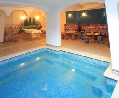 Zona de spa de la Casa Baños de la Villa en Priego de Córdoba