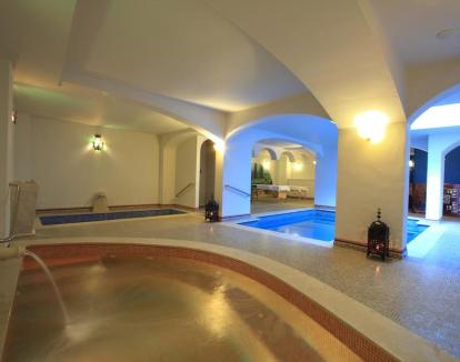 Foto de los baños árabes del alojamiento, un espacio cálido y relajante.