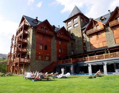 Foto de este hermoso hotel de montaña situado en la estación de equí de Formigal.